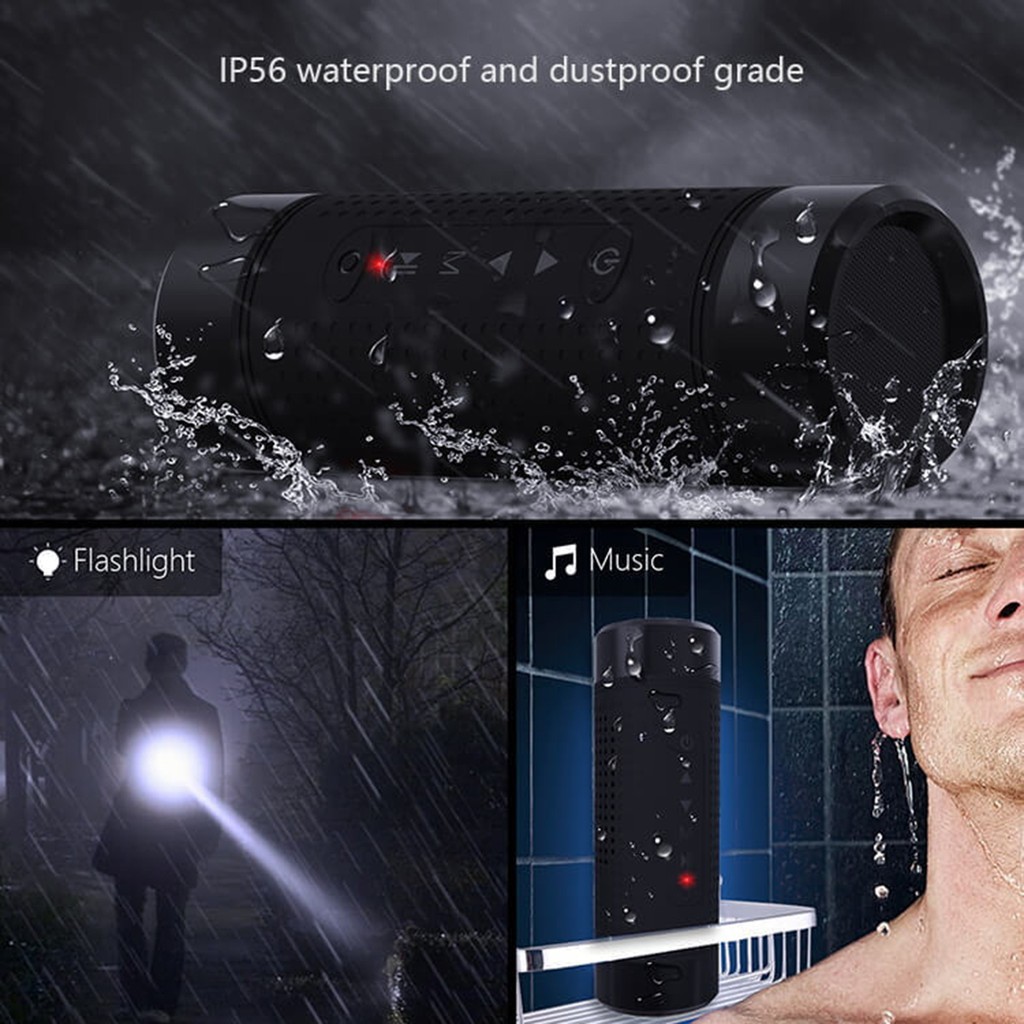 Jakcom OS2 Outdoor Bluetooth Speaker, Waterproof 5200mAh Power Bank Flashlight bàn tính