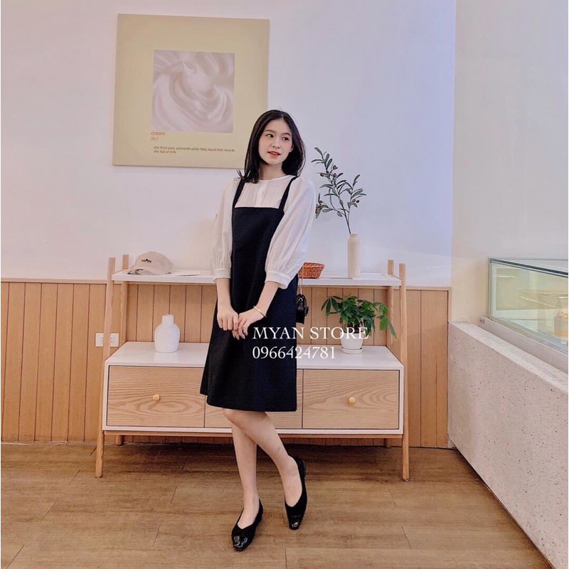 Set yếm kèm áo xốp