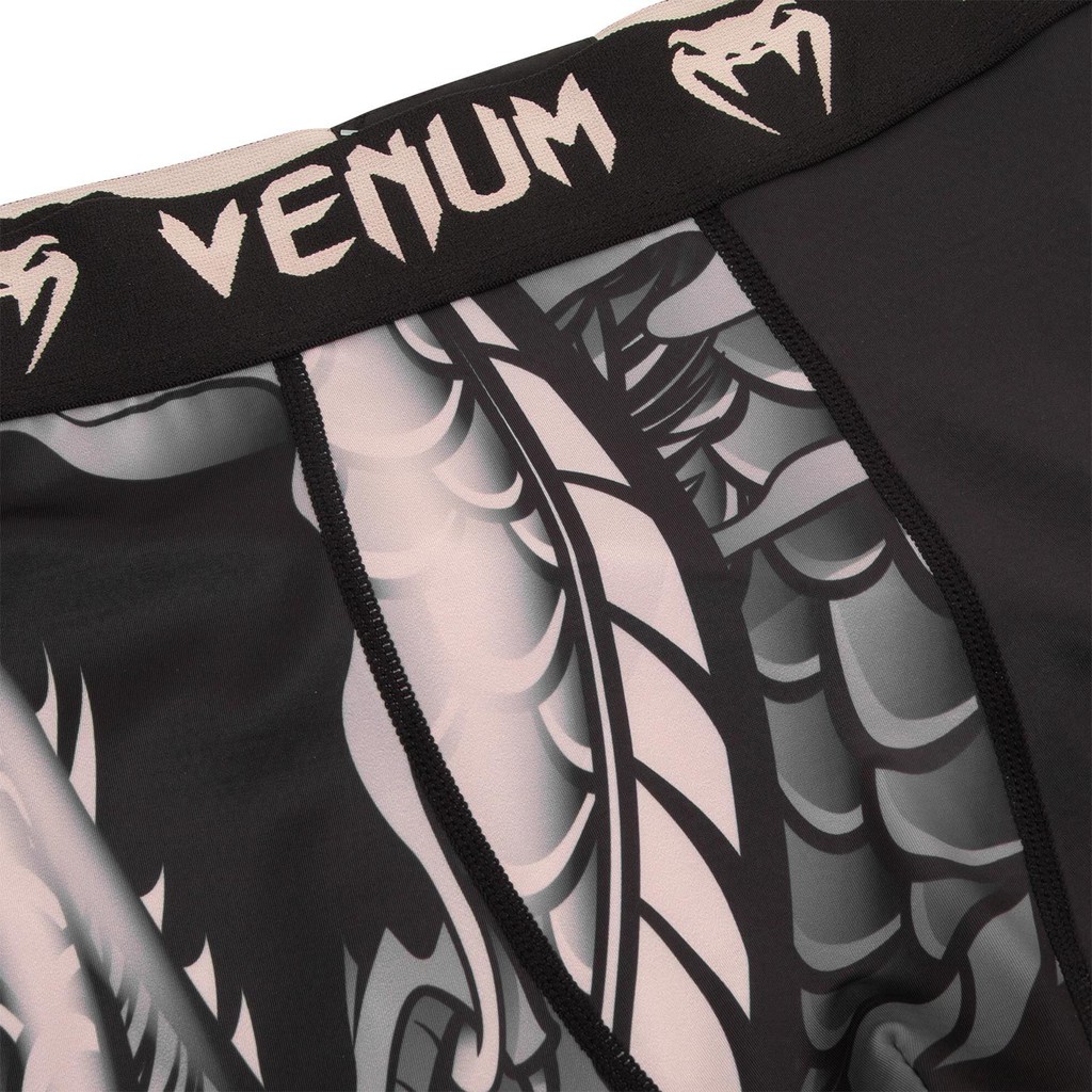 Quần bó Venum Spats Dragon's Flight Spats - Black/Sand