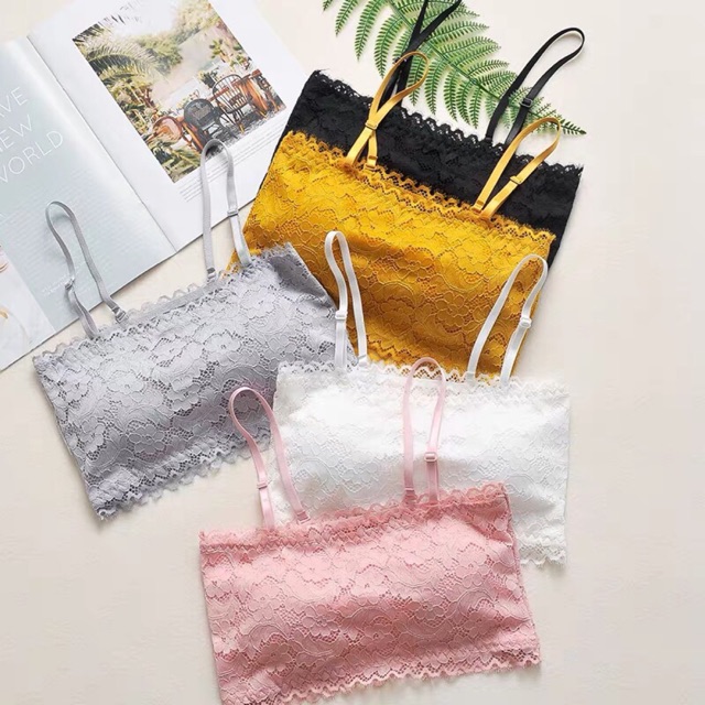 Áo bra ren ngang chất đẹp mặc được hai kiểu ms 8804