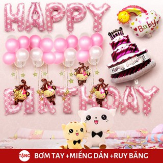 Bóng bay trang trí sinh nhật chủ đề theo tuổi bé