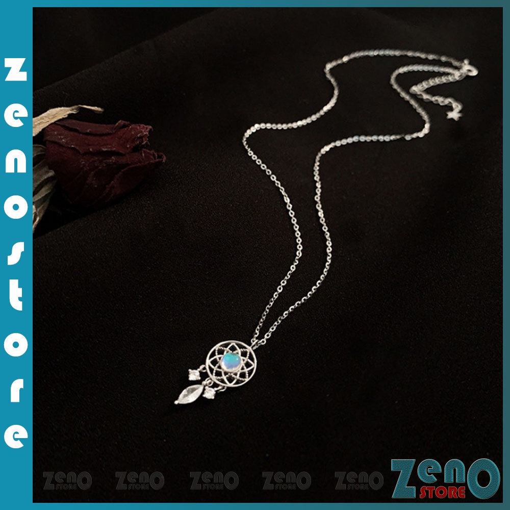 Vòng cổ dreamcatcher (full box) DC05, dây chuyền hợp kim bạc 925 dành cho nữ