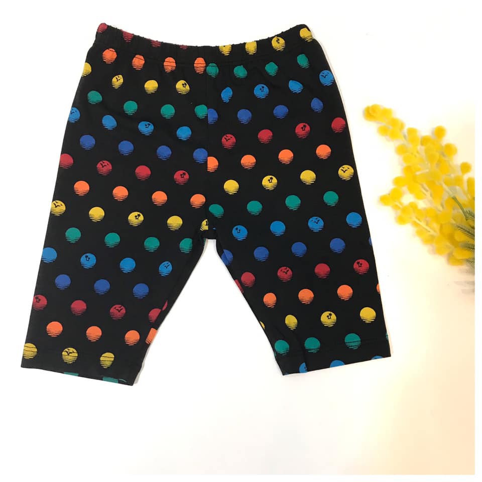 Quần legging đùi về thêm size 1/8 màu sắc đẹp, dễ phối đồ.Chất liệu cotton mềm,thấm mồi hôi