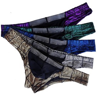 3 cái / lốc quần lót gợi cảm cho nam quần đùi in hình thoáng khí quần short