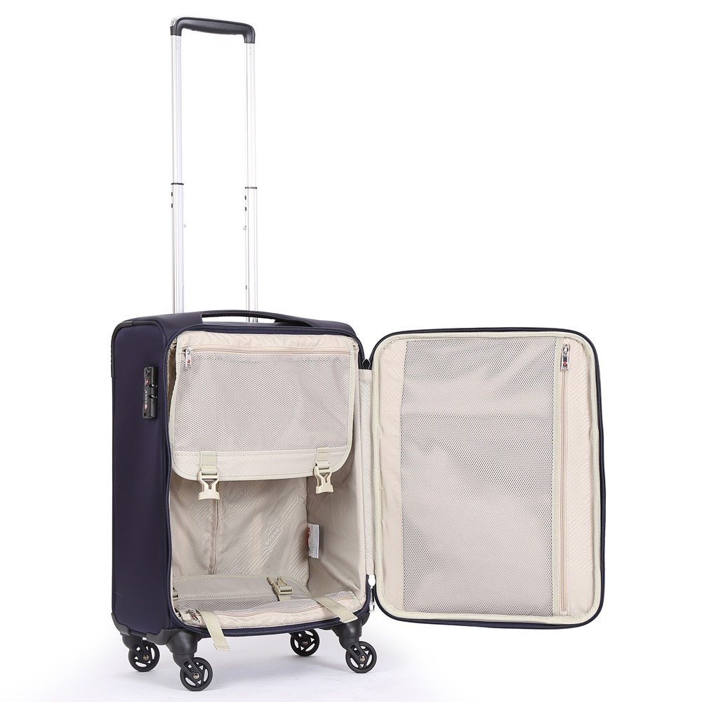 Vali Kéo Vải Du Lịch SAKOS ELITE 5 - Size S (22inch)/ Xách Tay (Cabin) - Khóa TSA - Chống Thấm, Trượt Nước