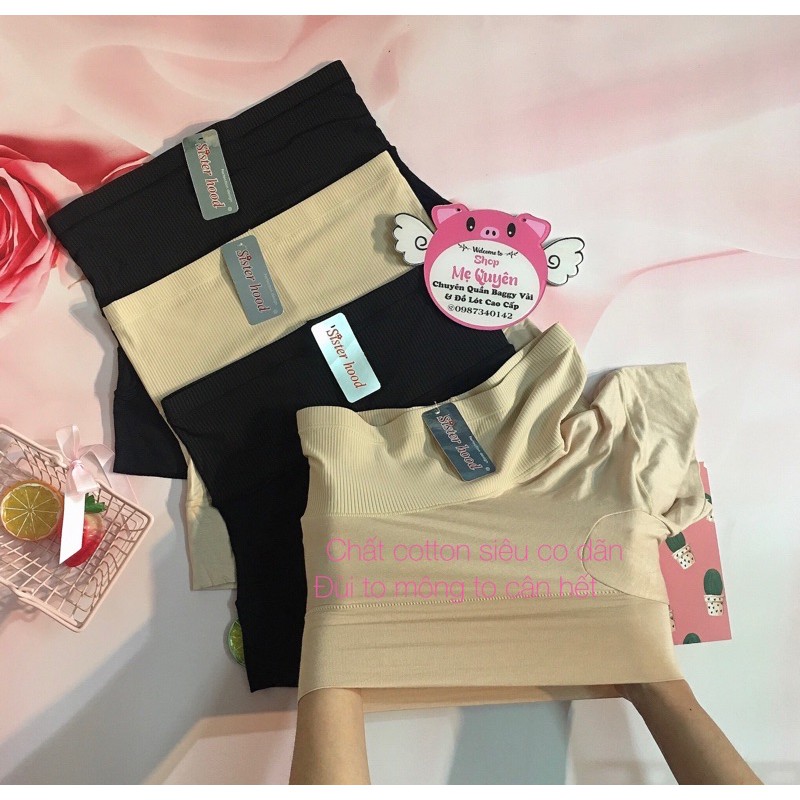 [HÀNG THÁI] Quần váy chất tăm lạnh phối cotton cao cấp- Mặc bao Phê