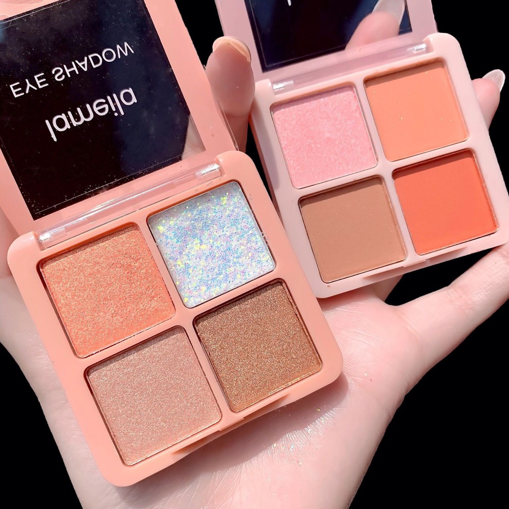 Phấn Mắt 4 Ô Lameila 5086 Hội Hoạ EYESHADOW Nội Địa Chính Hãng