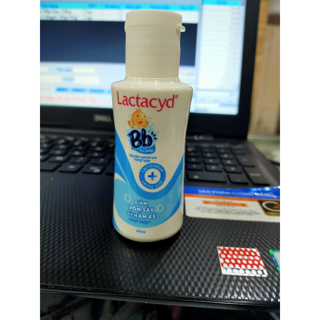 (Sỉ Ibox) Sữa tắm Lactacyd Milky - BB 60ml