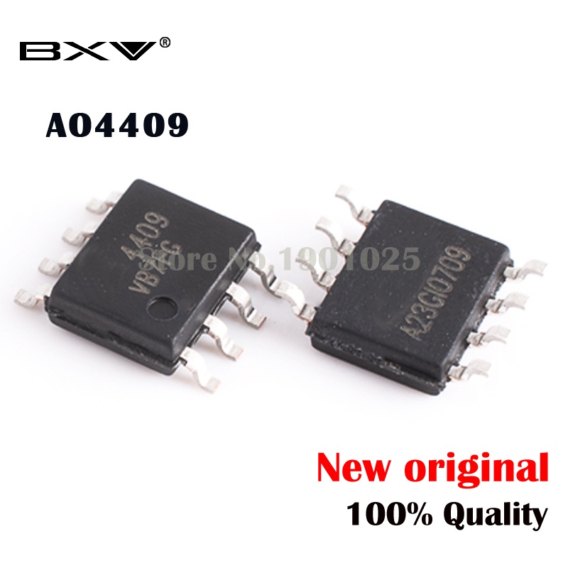 Bộ 5 Linh Kiện Điện Tử AO4409 4409 MOSFET SOP-8 Mới