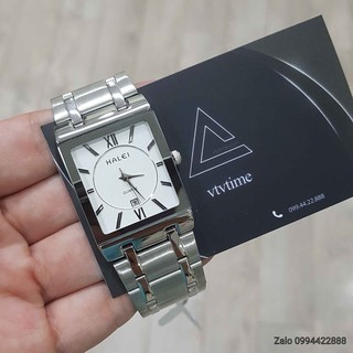 Đồng hồ nam nữ Halei mặt tròn chính hãng chống nước
