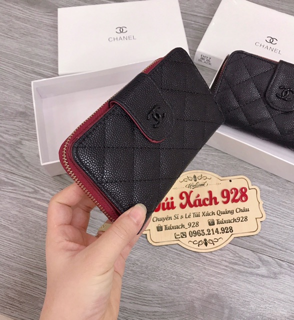 Ví mini size 17cm kèm hộp thẻ