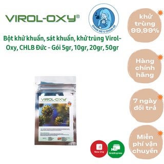 Bột khử khuẩn, sát khuẩn Virol-Oxy - Đức - Gói 5gr 10gr 20gr thumbnail