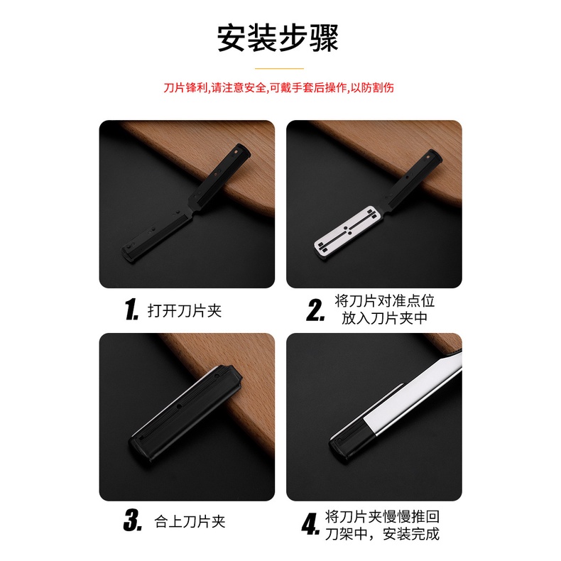 Dao Cạo Râu Gấp Gọn Tiện Dụng Dành Cho Nam