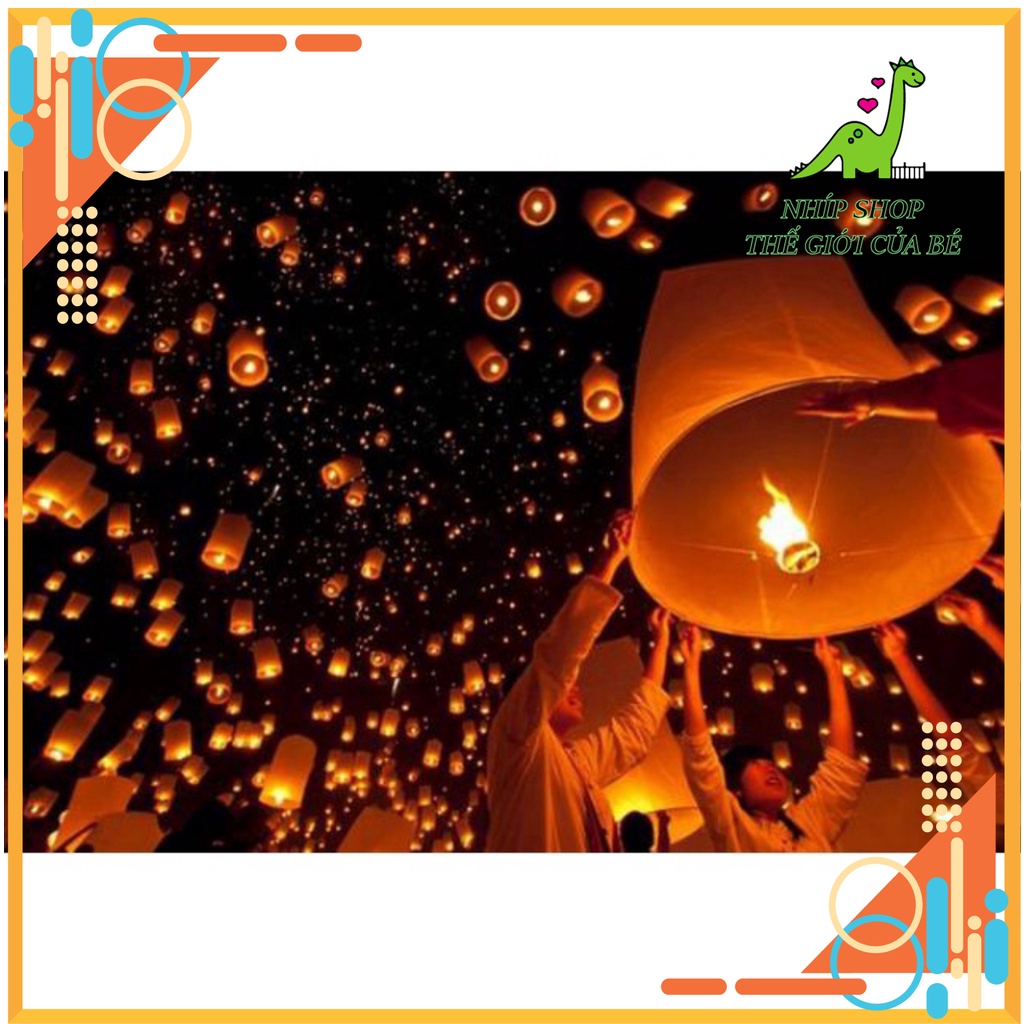 Đèn Lồng Giấy Bay Lên Trời Gửi Điều Ước - Nhíp Shop