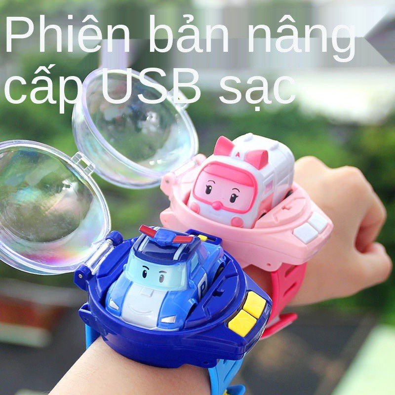 Douyin Net Red Toy Watch Điều khiển từ xa Xe ô tô Xã hội Con người Trẻ em Bé trai Điện đua Cô gái