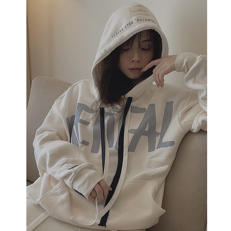 Áo Hoodie Unisex In Art Work Cao Cấp MENTAL® - Printed Logo Hoodie