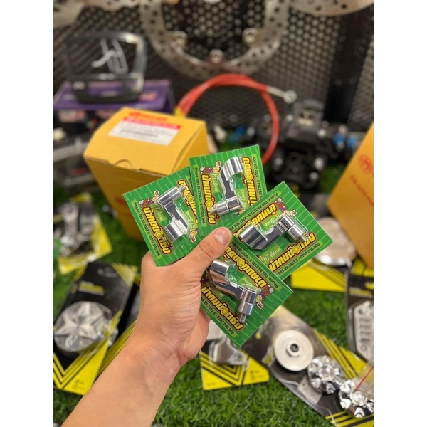 Bát nhôm giữ dây dầu gắn mọi xe