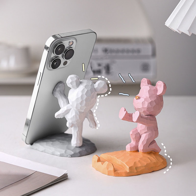 Giá đỡ điện thoại hình gấu bear siêu đáng yêu