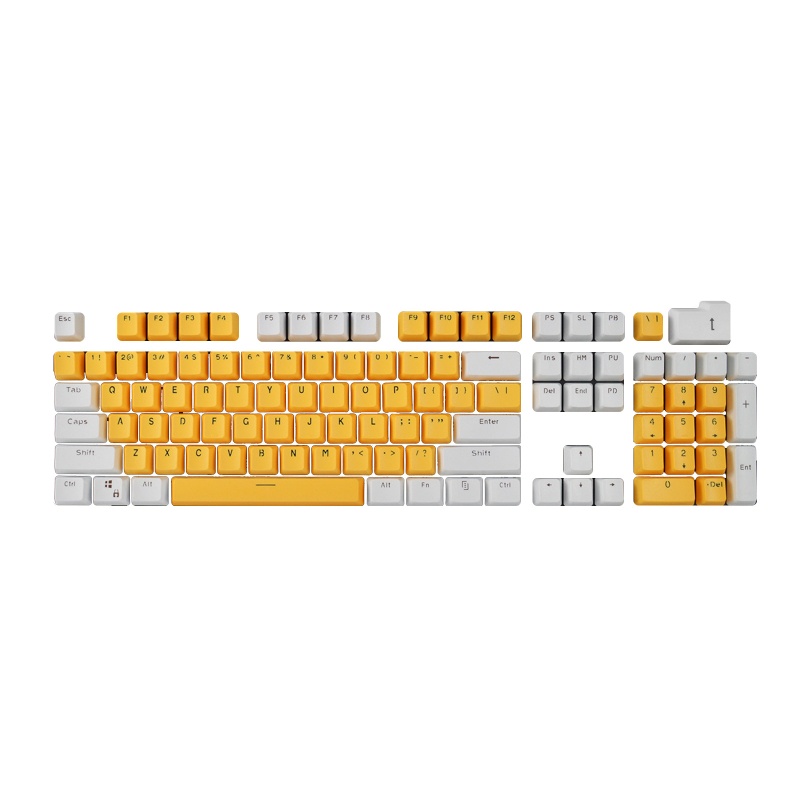 Bộ 104 Nút Bàn Phím OEM PBT In Chữ Tiếng Anh Nhiều Màu Sắc