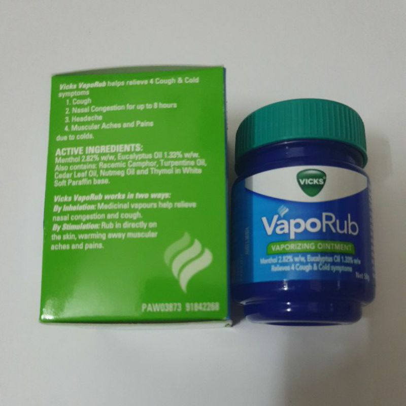 DẦU CÙ LÀ VICKS VAPORUB 50G