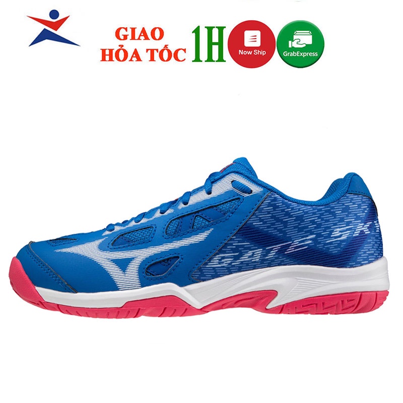 Giày cầu lông MIZUNO GATE SKY PLUS 71GA204022 mẫu mới màu xanh