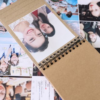 Album A6 dán ảnh 60 tấm ép lụa