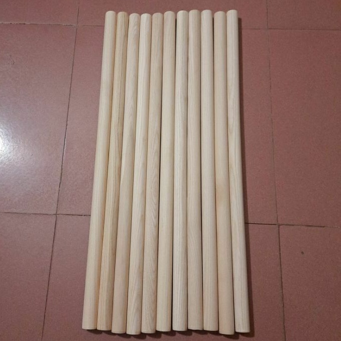 Thanh Gỗ Tròn Dài 60cm Gỗ Tần Bì