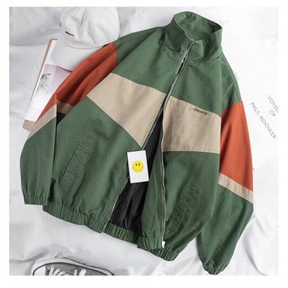 Áo Khoác Kaki Jacket Thêu ( ảnh thật )