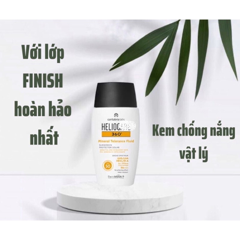 [Trả order] Kem chống nắng Helio Mineral Tolerance và Water Gel 50ml