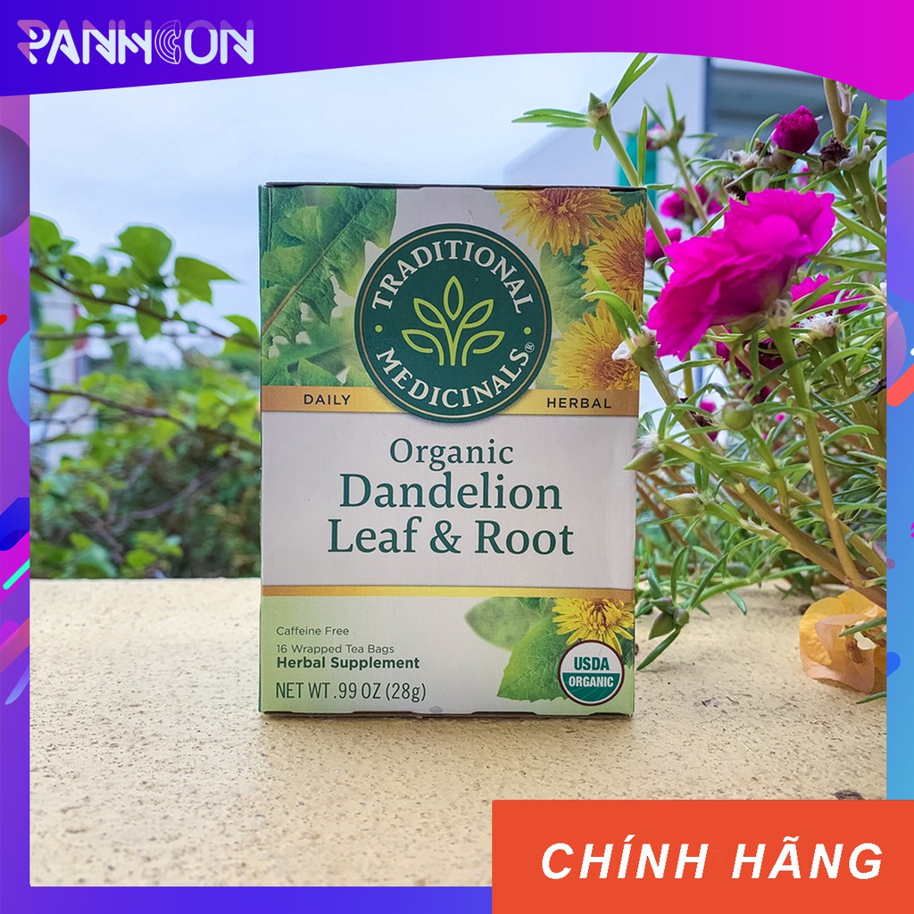 Trà Bồ Công Anh Dandelion Leaf & Root - Hỗ Trợ Tiêu Hóa Và Chức Năng