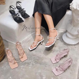GIÀY CAO GÓT NỮ HẬU CHÉO XỎ NGÓN RÚT 💥FREESHIP 50K💥