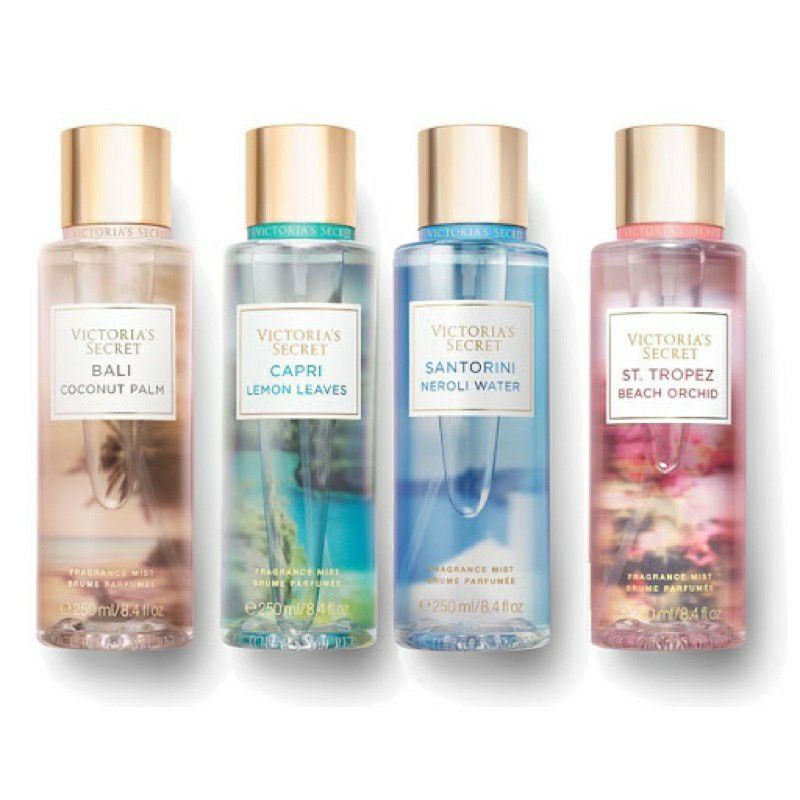 ✦GH✦ Body Mist 𝗩𝗜𝗖𝗧𝗢𝗥𝗜𝗔'𝗦 𝗦𝗘𝗖𝗥𝗘𝗧 Santorini fullsize