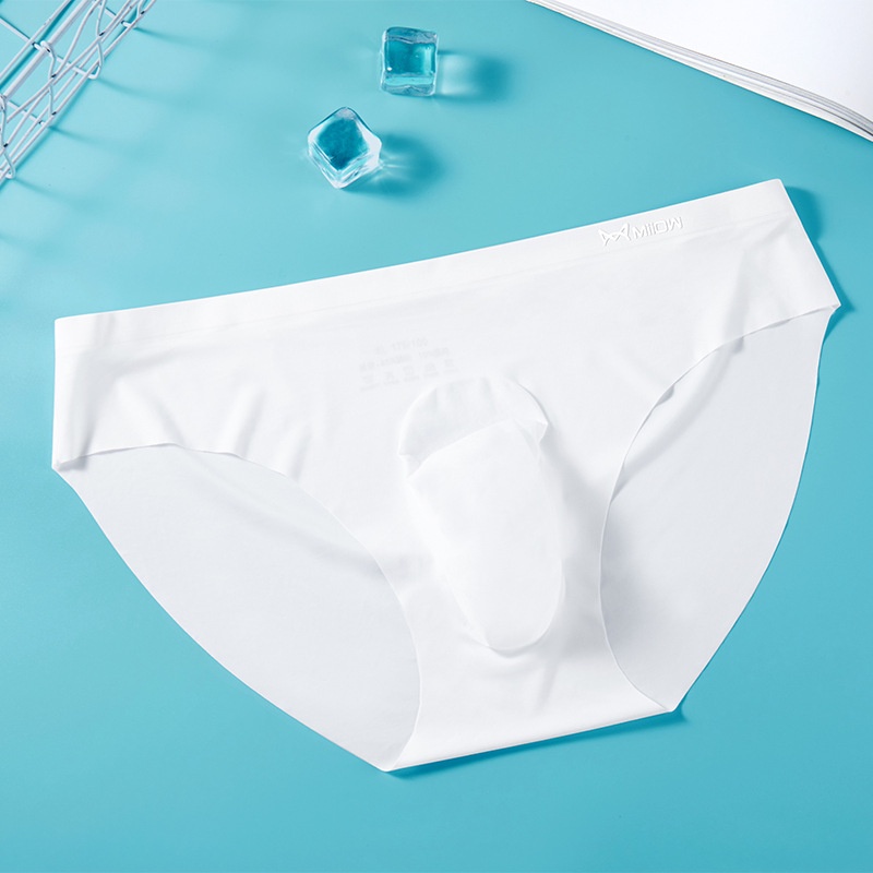 Hộp 3 quần sịp nam Miiow kháng mùi kháng khuẩn thun lạnh siêu mỏng boxer chun đúc