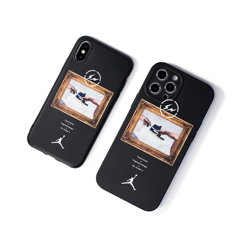 Ốp điện thoại nhựa mềm in logo AJ phong cách cặp đôi cho iPhone12 mini 11 PRO MAX 7/8plus SE2020 X/XS XR XSMAX | BigBuy360 - bigbuy360.vn