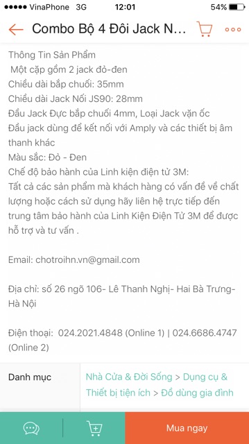 2 đôi Zắc Nối JS90 và Zắc Bắp Chuối