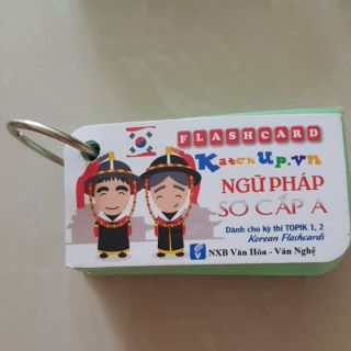 KatchUp Flashcard Tiếng Hàn Ngữ pháp và Từ vựng Sơ Cấp