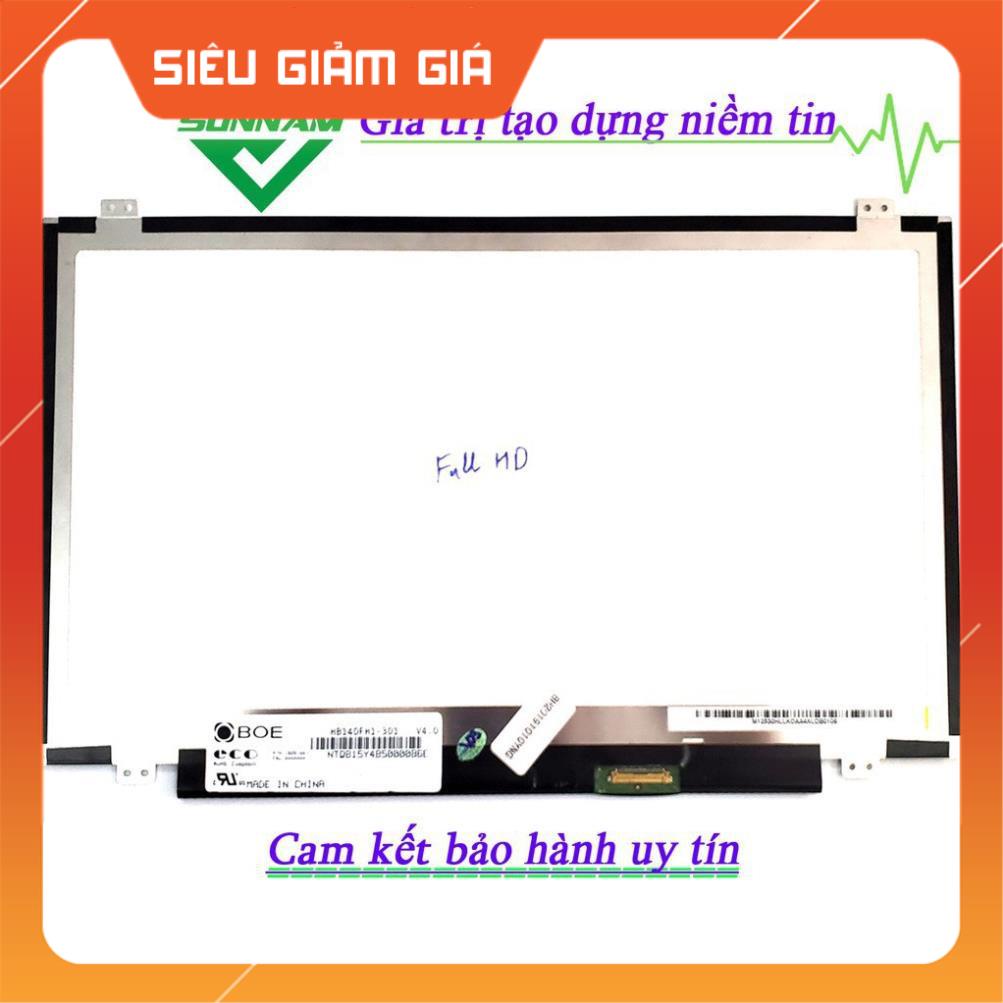 Hàng Chính Hãng -  Màn Hình Laptop 14 Inch LED Full HD (Mỏng, 30Pin)