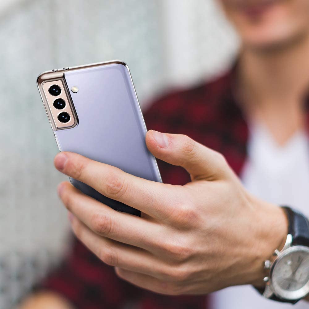 Ốp Điện Thoại Topewon Cho Samsung Galaxy S21 Ultra S20 Plus Note 20 Bằng Trong Suốt Siêu Mỏng Thời Trang
