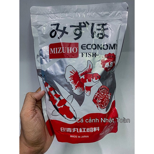 MIZUHO ECONOMY NHẬT BẢN 500G THỨC ĂN CHO CÁ CHÉP, CÁ VÀNG, CÁ DĨA