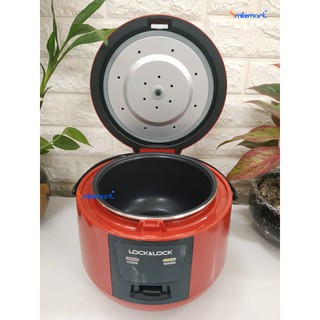 Nồi Cơm Điện LocknLock EJR431 (màu đỏ dung tích 1L) - Chính hãng