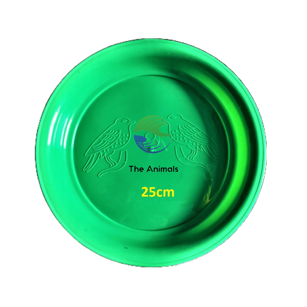 Khay Hứng Phân - Mâm Hứng Phân Cho Lồng Chim Khuyên, Chim Chào Mào,... 25cm