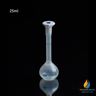 Bình định mức nhựa PP trong suốt