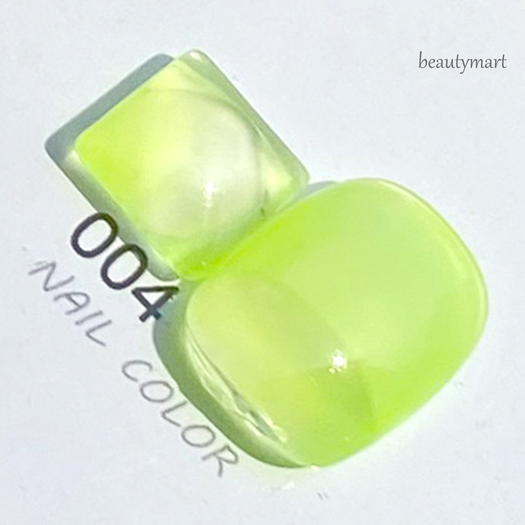 [Hàng mới về] Gel sơn móng tay dạng thạch màu trong suốt dễ tẩy 8ml