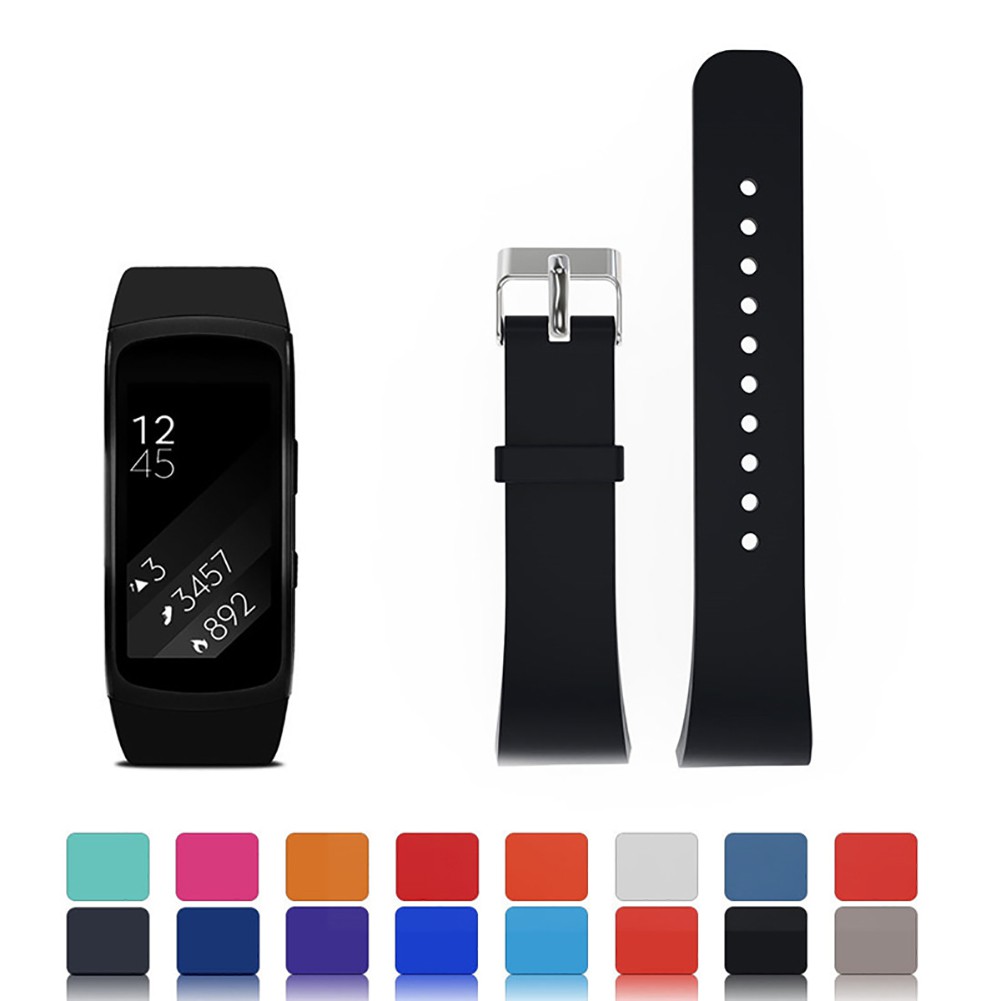 Dây Đeo Silicon Thay Thế Cho Đồng Hồ Thông Minh Samsung Gear Fit 2 Pro Sm-360