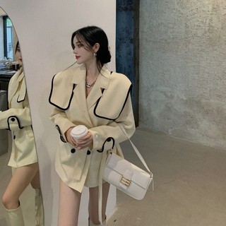 Mới Áo Khoác Len Mỏng Dáng Dài Kiểu Hàn Quốc Thời Trang 2020 Dễ Phối Đồ Cho Nữ
