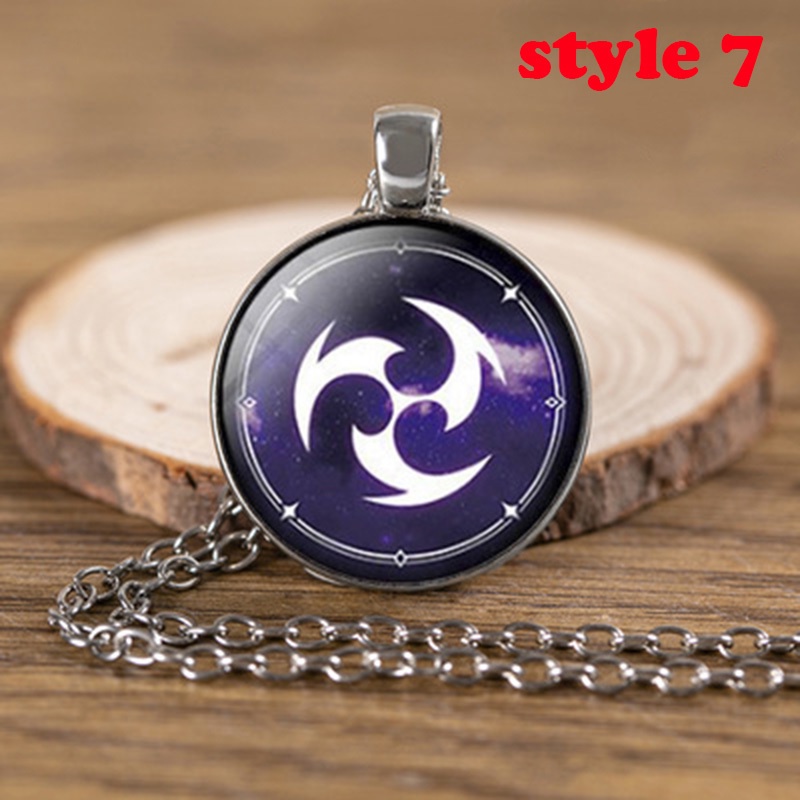 Vòng cổ mặt acrylic phong cách trò chơi Genshin Impact