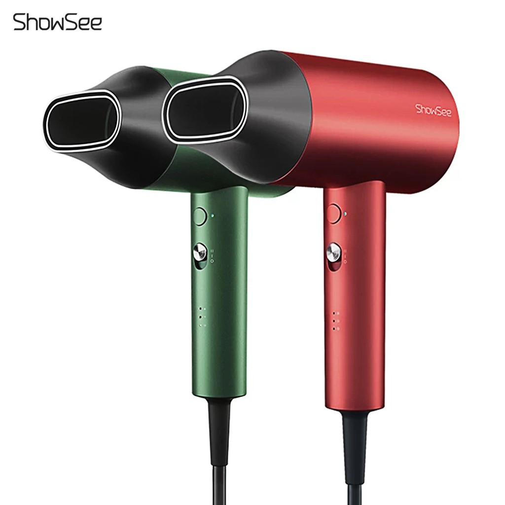 Xiaomi Youpin Showsee Máy Sấy Tóc Anion 1800W Nhiệt Độ Ổn Định Nhanh Khô Chuyên Nghiệp Chứa Nanoe Ion Nước Chăm Sóc Tóc Nhỏ Gọn