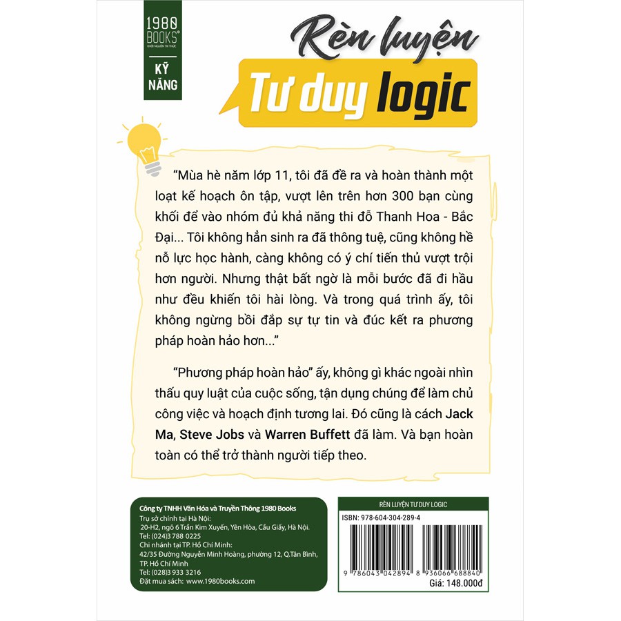 Sách - Rèn Luyện Tư Duy Logic