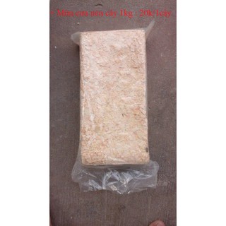mùn cưa nén 1kg sĩ & lẻ ( không bột 100% lá thông )