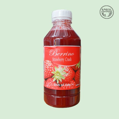 Sinh tố Berino Dâu chai 1 lít
